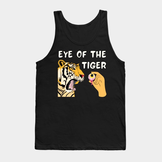 Eye of the Tiger Tank Top by Caregiverology